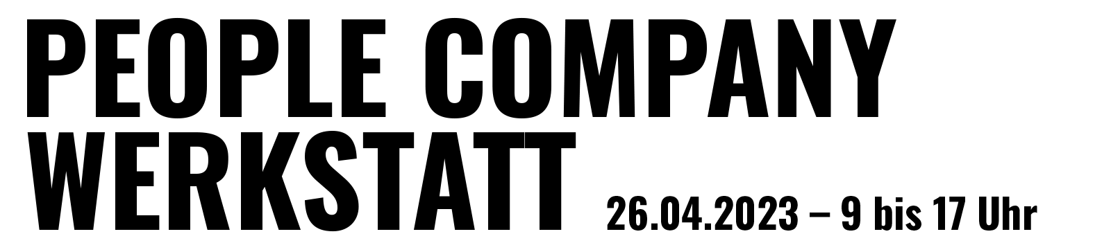 People Company Werkstatt